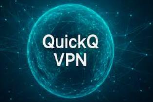 QuickQ 软件界面与连接状态展示图